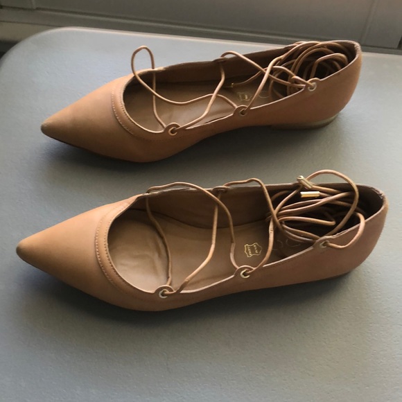 Lace up Aldo’s flats - Picture 2 of 3